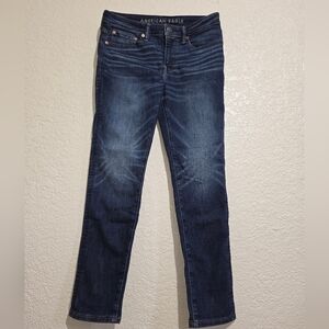 American Eagle Outfitters Indigo AIRFLEX Skinny Jeans
